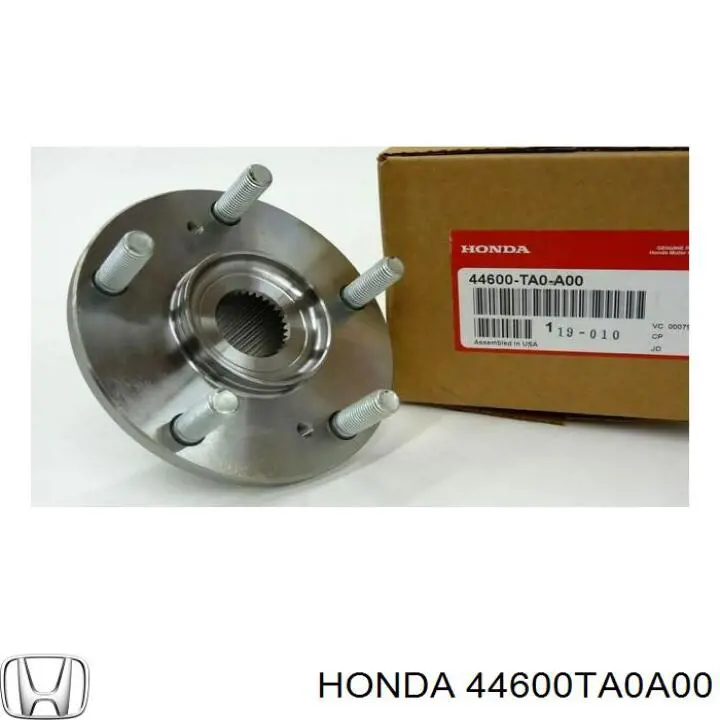 Piasta przednia Honda 44600TA0A00 cena, od 30,39 USD