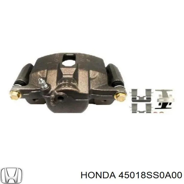 Do koszyka 45018SS0A00 Honda Zacisk hamulcowy przedni prawy