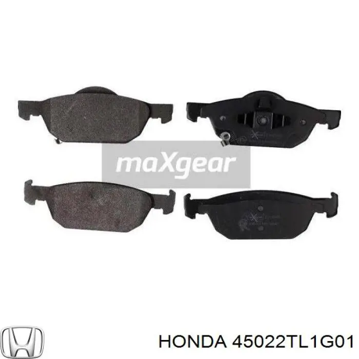 Do koszyka 45022TL1G01 Honda Klocki hamulcowe przednie tarczowe