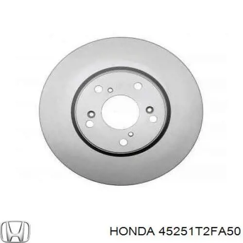 45251T2FA50 Honda Tarcza hamulcowa przednia