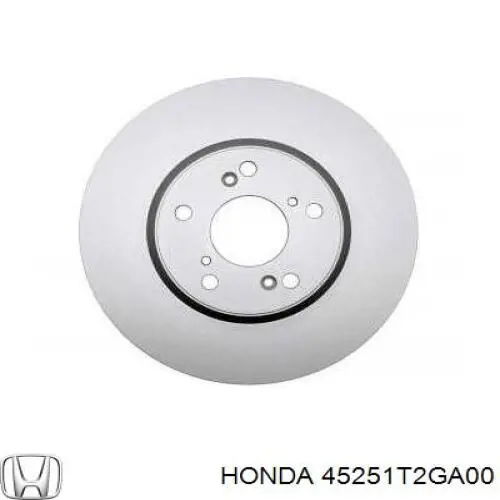 Tarcza hamulcowa przednia Honda 45251T2GA00 cena, od 50,42 USD