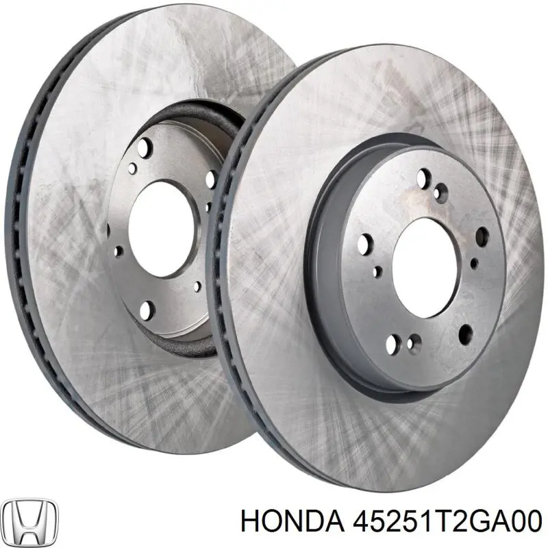 45251T2GA00 Honda Tarcza hamulcowa przednia