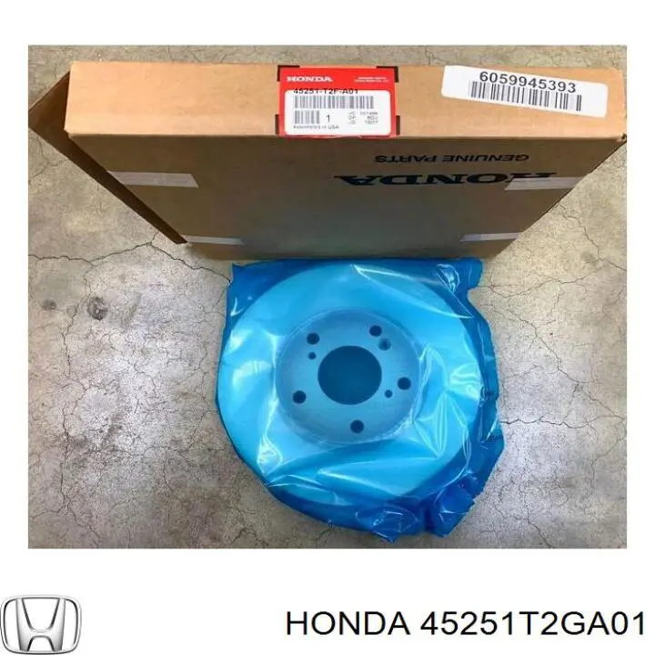 Tarcza hamulcowa przednia 45251T2GA01 Honda