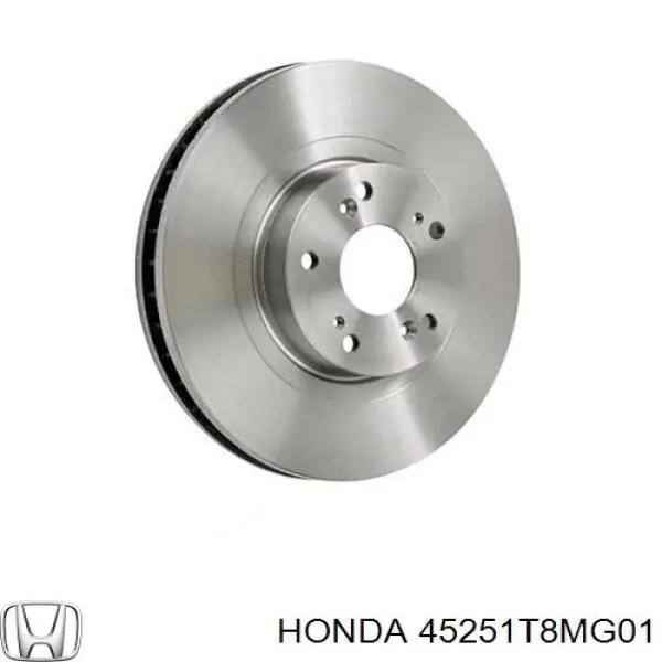 Tarcza hamulcowa przednia 45251T8MG01 Honda