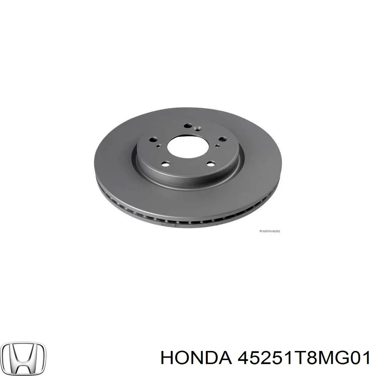 Tarcza hamulcowa przednia Honda 45251T8MG01 cena, od 58,16 USD