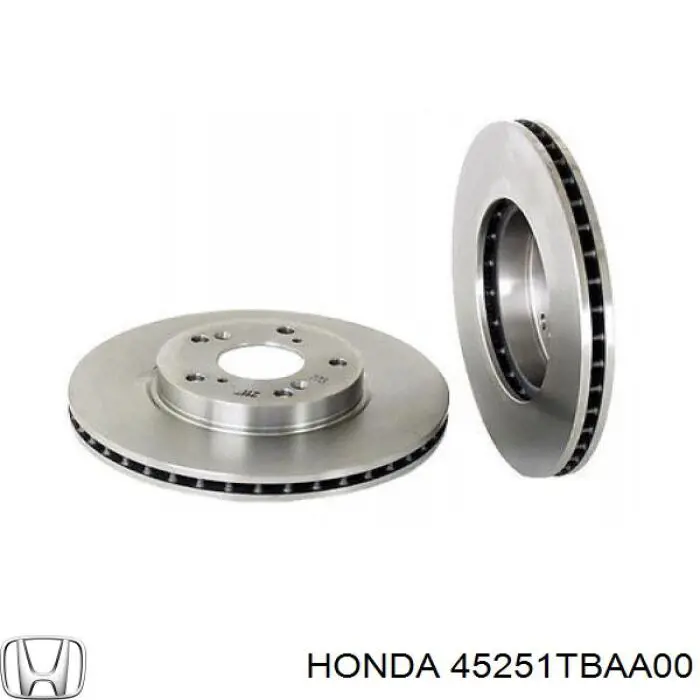 45251TBAA00 Honda Tarcza hamulcowa przednia