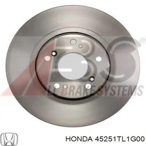 45251TL1G00 Honda Tarcza hamulcowa przednia