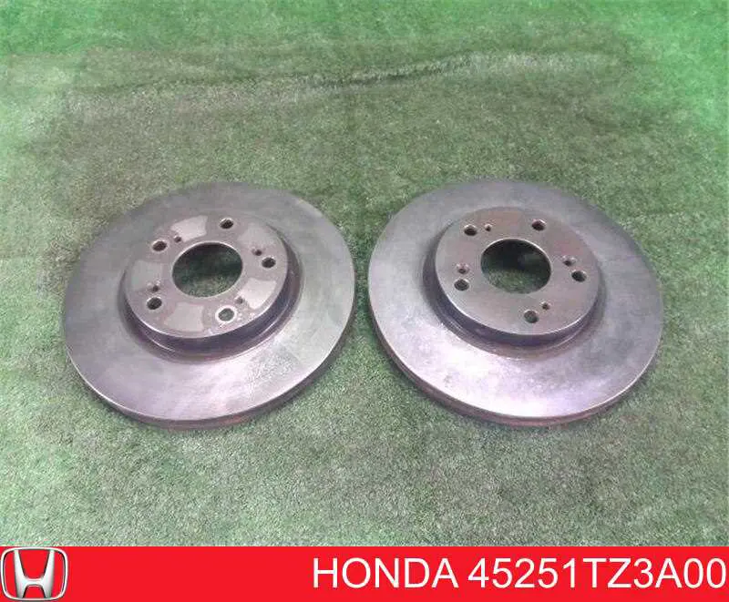 Tarcza hamulcowa przednia do Acura MDX III YD3