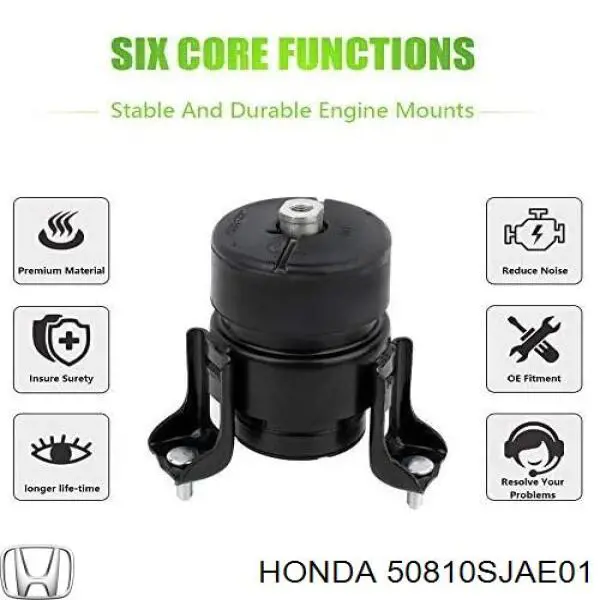 Poduszka (podpora) silnika tylna Honda 50810SJAE01 cena, od 370,66 USD