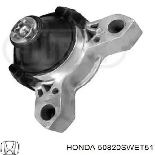 Poduszka (podpora) silnika prawa dolna Honda 50820SWET51 cena, od 97,87 USD