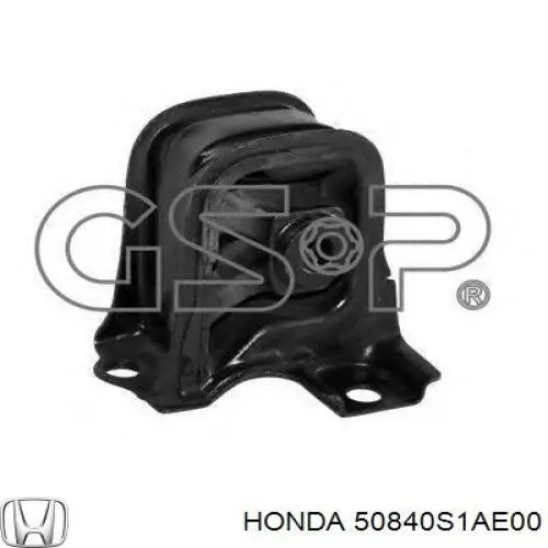 Do koszyka 50840S1AE00 Honda Poduszka (podpora) silnika przednia
