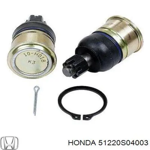 Sworzeń wahacza dolny Honda 51220S04003 cena, od 13,13 USD