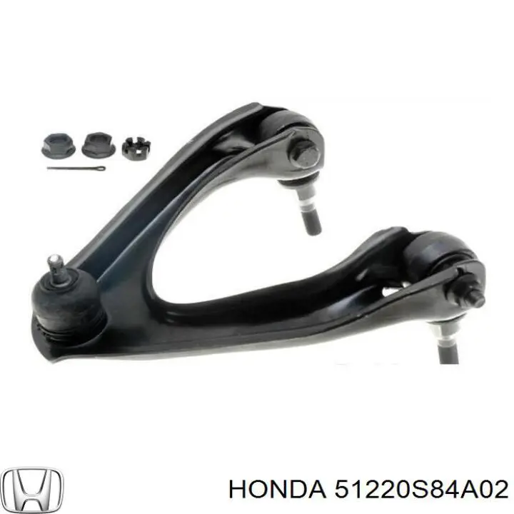 Do koszyka 51220S84A02 Honda Sworzeń wahacza górny