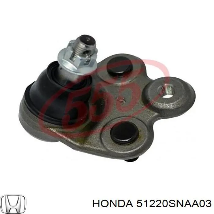 Sworzeń wahacza dolny prawy Honda 51220SNAA03 cena, od 16,66 USD