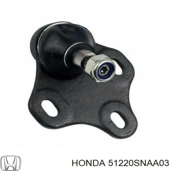 Do koszyka 51220SNAA03 Honda Sworzeń wahacza dolny prawy