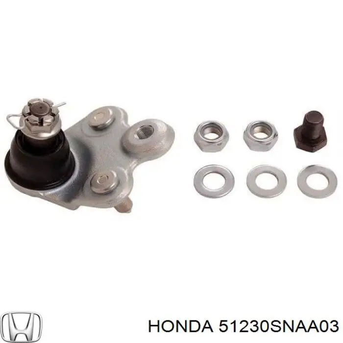 Sworzeń wahacza dolny Honda 51230SNAA03 cena, od 16,30 USD