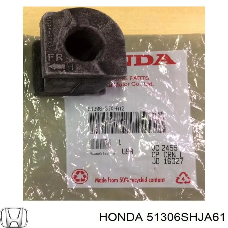 Tuleja stabilizatora przedniego Honda 51306SHJA61 cena, od 13,72 USD