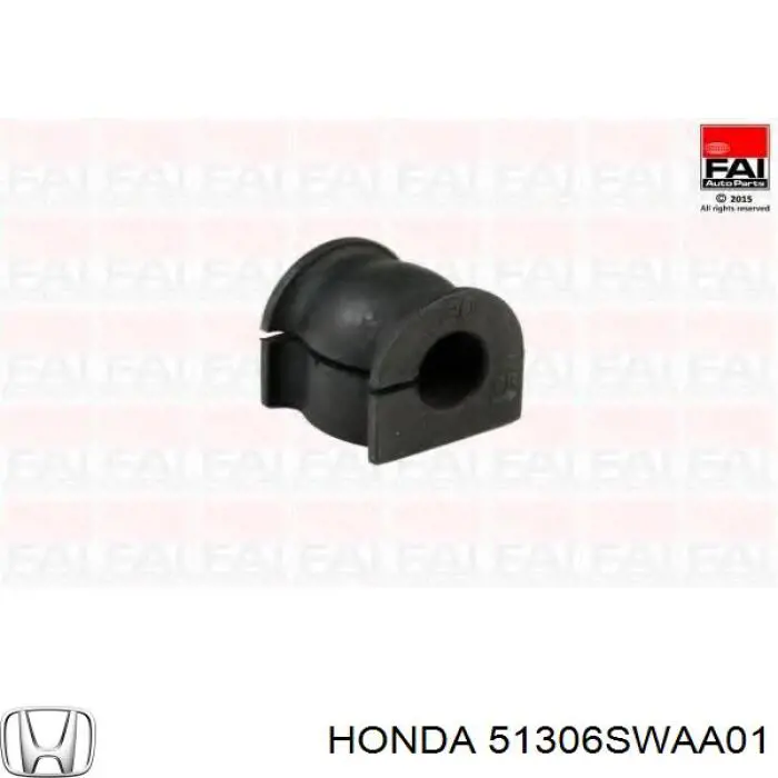 Do koszyka 51306SWAA01 Honda Tuleja stabilizatora przedniego
