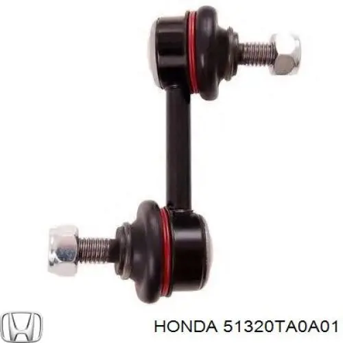 Łącznik stabilizatora przedniego prawy Honda 51320TA0A01 cena, od 15,47 USD