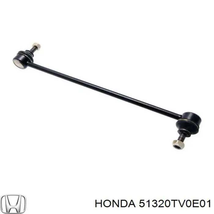 Do koszyka 51320TV0E01 Honda Łącznik stabilizatora przedniego