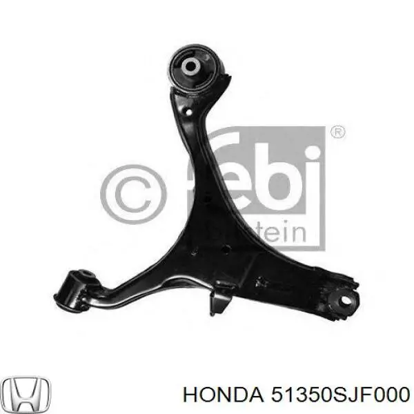 51350SJF000 Honda Wahacz zawieszenia przedniego dolny prawy