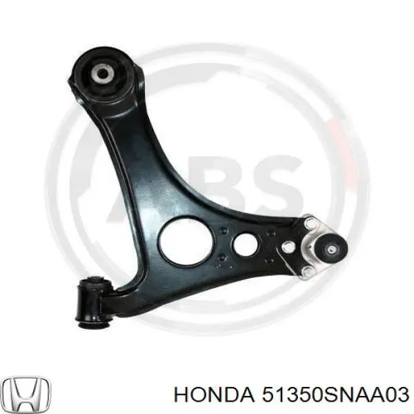 51350SNAA03 Honda Wahacz zawieszenia przedniego dolny prawy