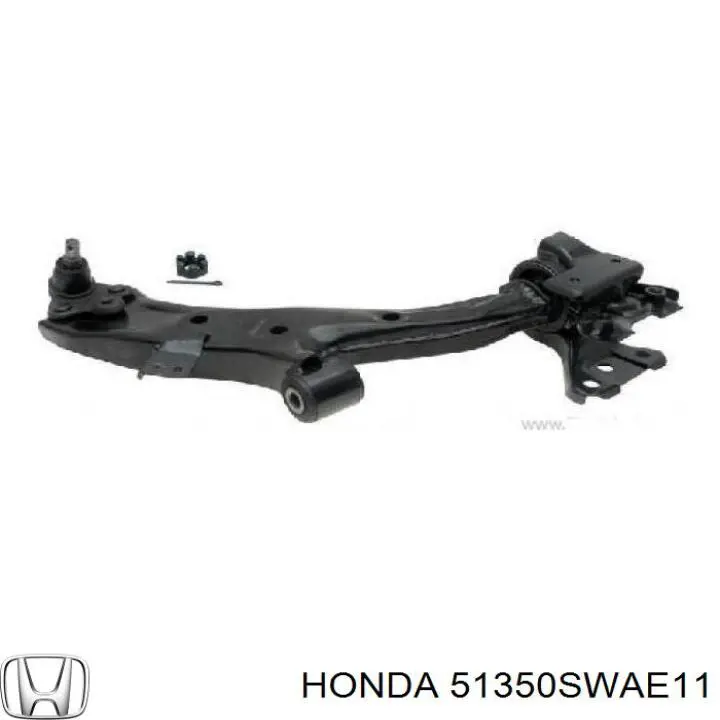 Do koszyka 51350SWAE11 Honda Wahacz zawieszenia przedniego dolny prawy