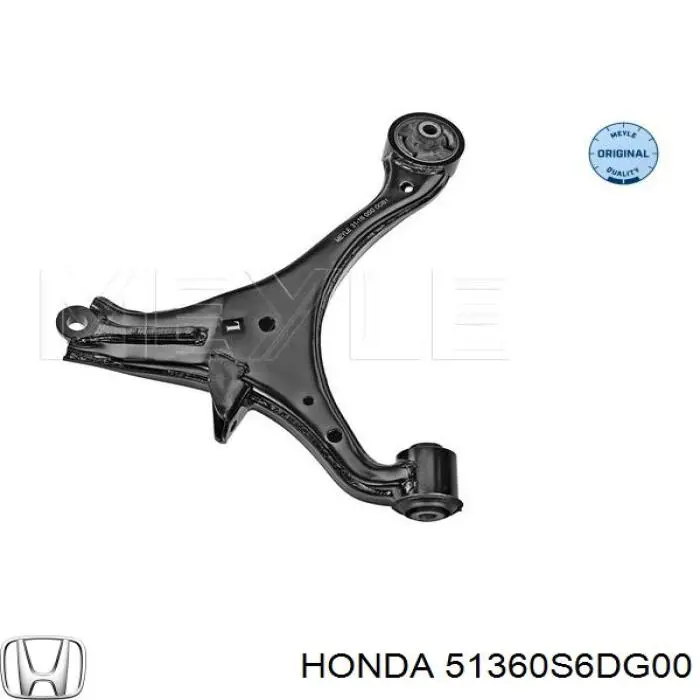Do koszyka 51360S6DG00 Honda Wahacz zawieszenia przedniego dolny lewy