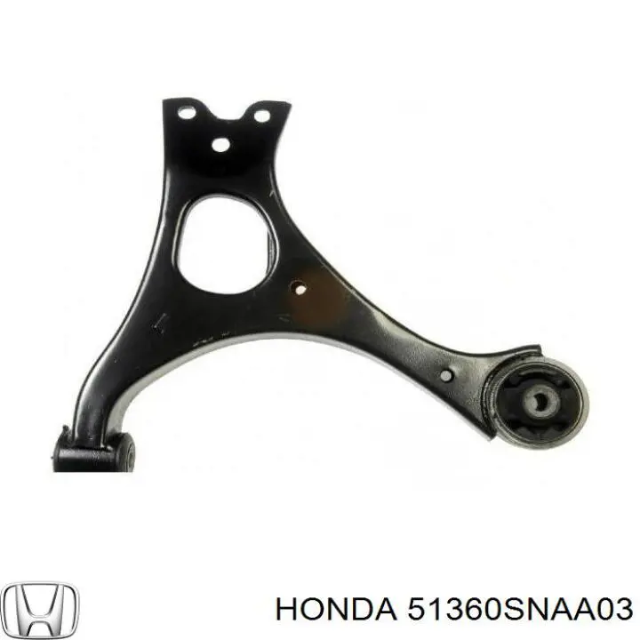 Wahacz zawieszenia przedniego dolny lewy Honda 51360SNAA03 cena, od 57,24 USD