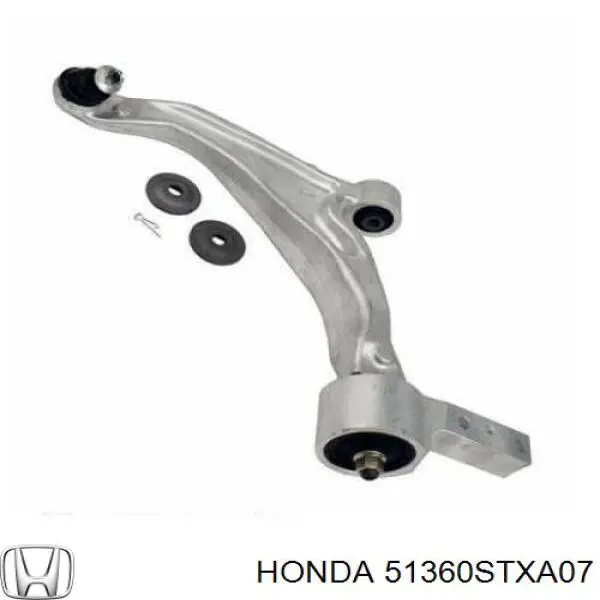 Do koszyka 51360STXA07 Honda Wahacz zawieszenia przedniego dolny lewy