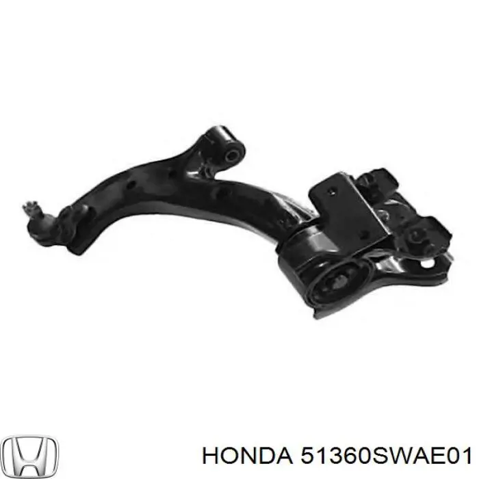 Wahacz zawieszenia przedniego dolny lewy Honda 51360SWAE01 cena, od 93,61 USD