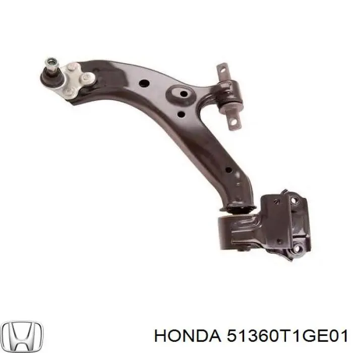 Wahacz zawieszenia przedniego dolny lewy 51360T1GE01 Honda