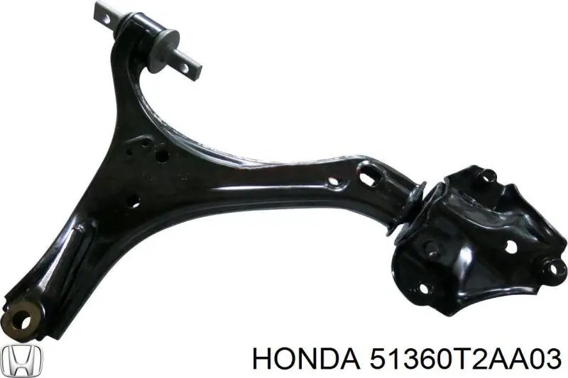 Do koszyka 51360T2AA03 Honda Wahacz zawieszenia przedniego dolny lewy