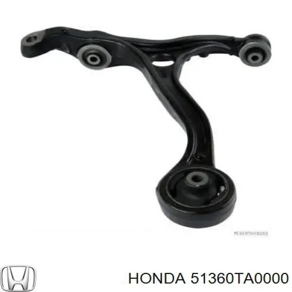 Wahacz zawieszenia przedniego dolny lewy Honda 51360TA0000 cena, od 95,85 USD