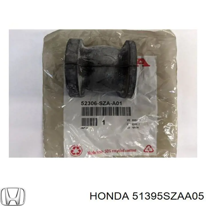 Do koszyka 51395SZAA05 Honda Silentblock przedniego wahacza dolnego