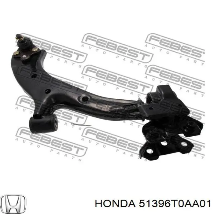 Silentblock przedniego wahacza dolnego Honda 51396T0AA01 cena, od 42,51 USD
