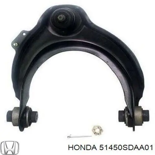 Do koszyka 51450SDAA01 Honda Wahacz zawieszenia przedniego prawy górny