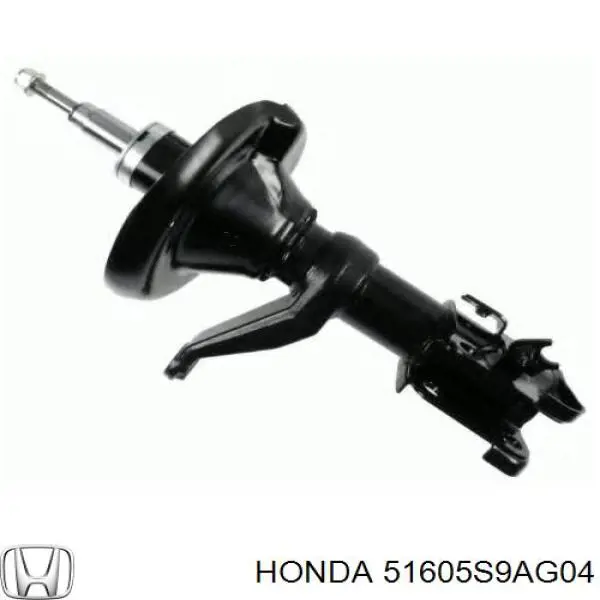 Do koszyka 51605S9AG04 Honda Amortyzator przedni prawy