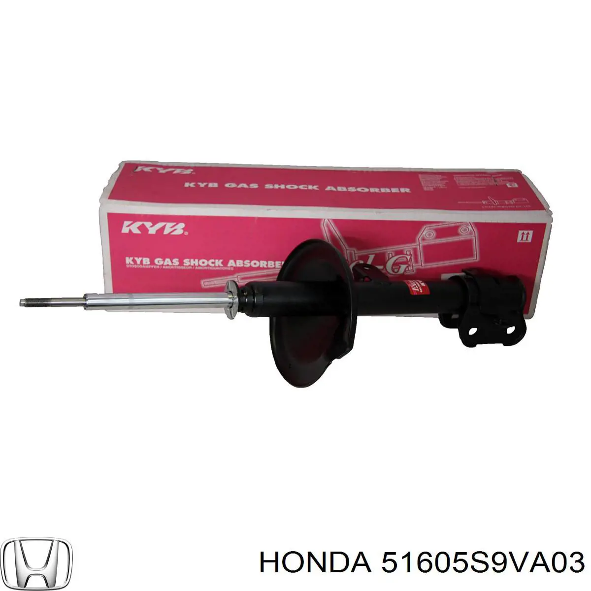 Do koszyka 51605S9VA03 Honda Amortyzator przedni prawy