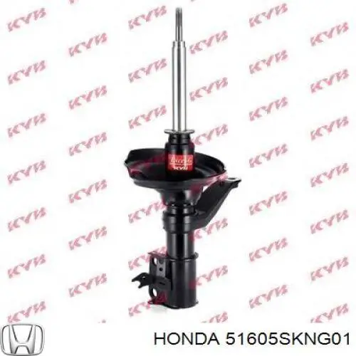 51605SKNG01 Honda Amortyzator przedni prawy