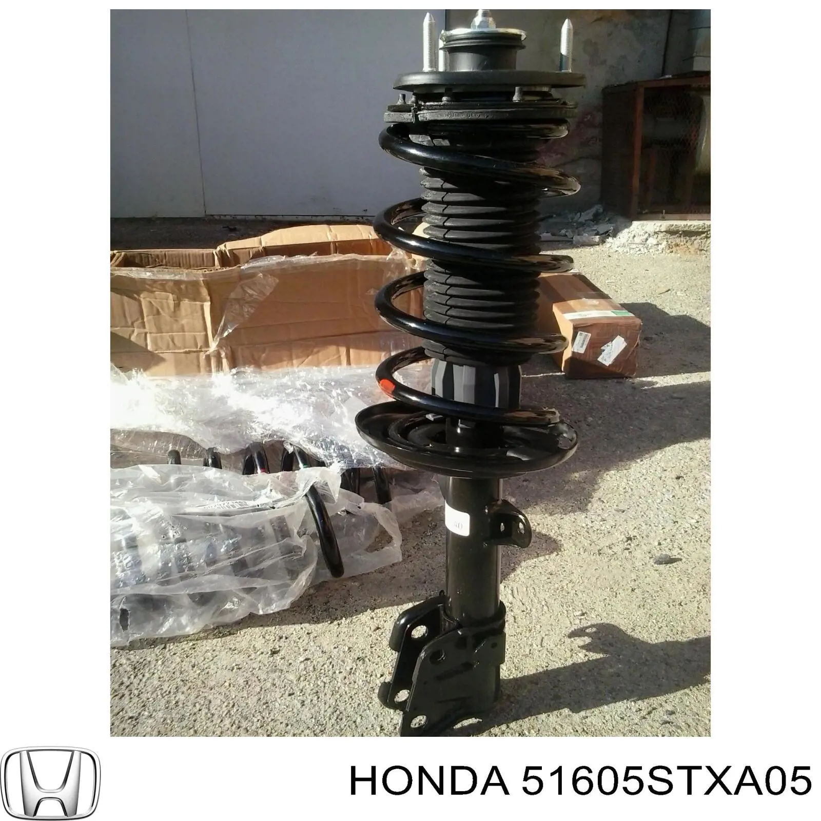 Do koszyka 51605STXA05 Honda Amortyzator przedni
