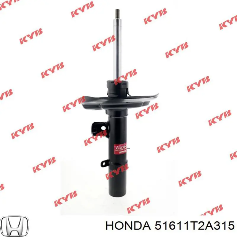 51611T2A315 Honda Amortyzator przedni prawy