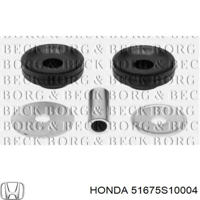 Do koszyka 51675S10004 Honda Poduszka amortyzatora przedniego