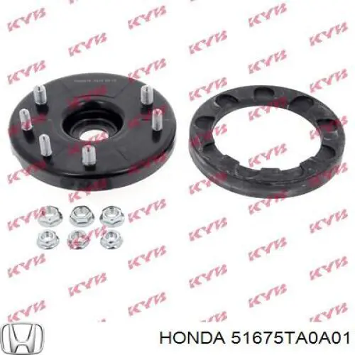 51675TA0A01 Honda Podpora amortyzatora przedniego prawego