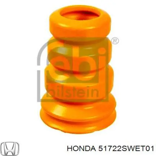 Do koszyka 51722SWET01 Honda Odbój amortyzatora przedniego