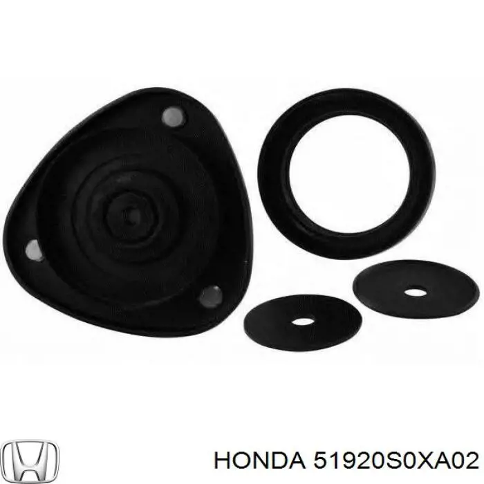 Do koszyka 51920S0XA02 Honda Poduszka amortyzatora przedniego