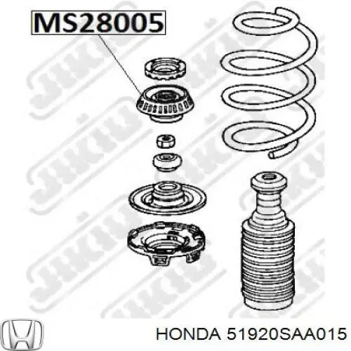 Do koszyka 51920SAA015 Honda Poduszka amortyzatora przedniego