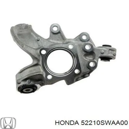 Czop (zwrotnica) tylny prawy Honda 52210SWAA00 cena, od 135,34 USD