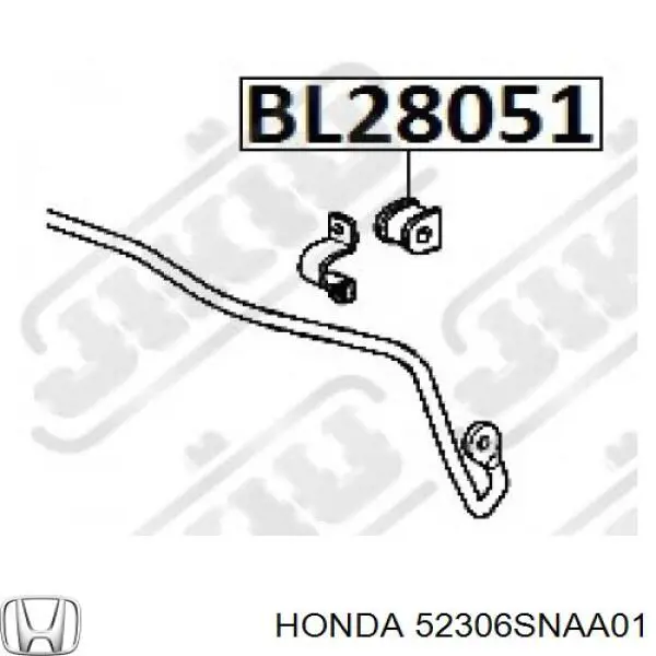 Tuleja stabilizatora tylnego Honda 52306SNAA01 cena, od 6,03 USD