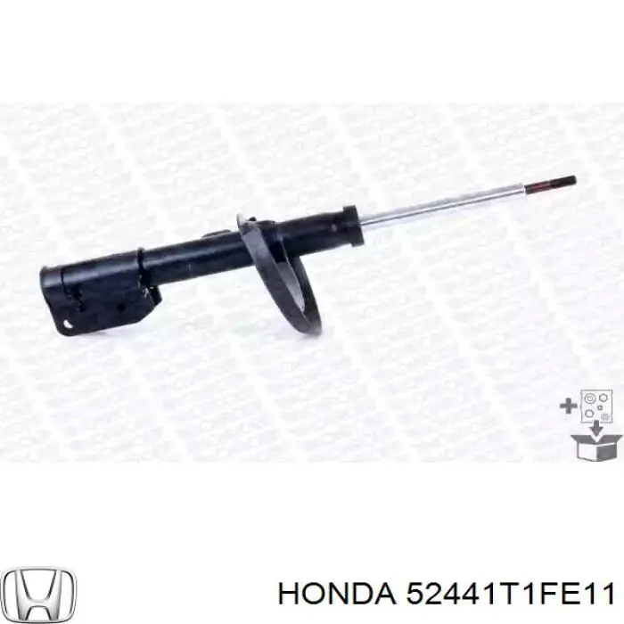 Do koszyka 52441T1FE01 Honda Sprężyna tylna